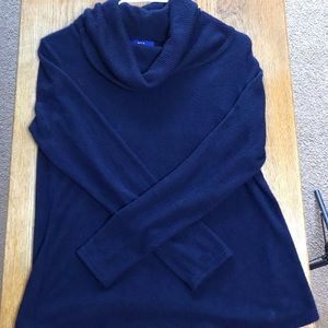 Apt. 9 Navy Blue Crowl Neck Sweater